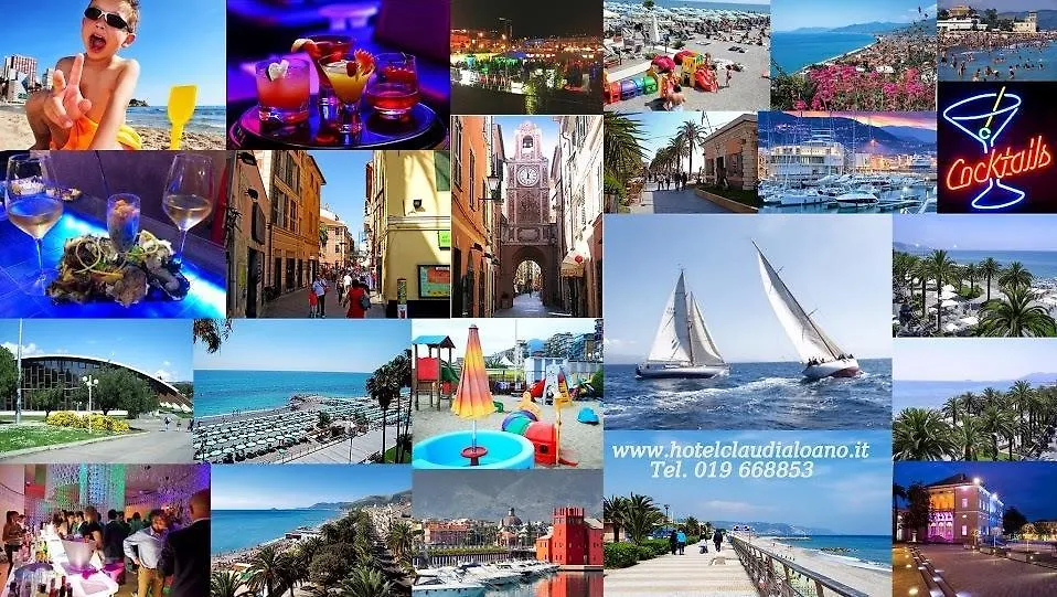 **  Hotel Claudia Loano Italy